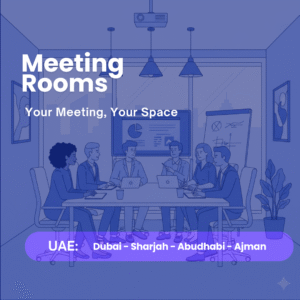 Meeting room in premium verified coworking space Business Bay Dubai