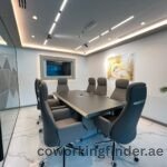 Coworking space in Dubai Marina with waterfront access