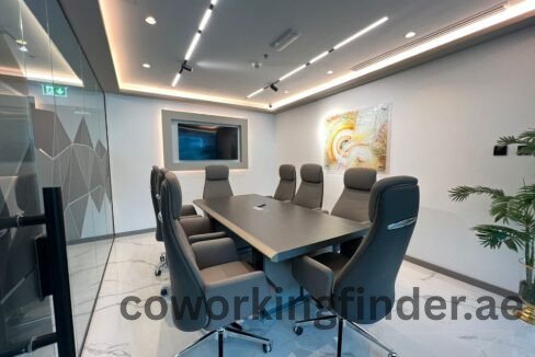 Coworking space in Dubai Marina with waterfront access