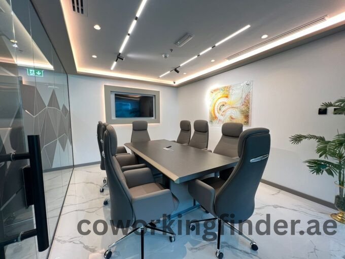 Coworking space in Dubai Marina with waterfront access