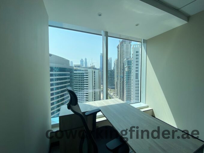 Event space in Dubai coworking hosting a networking session