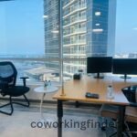 Shower facilities in Dubai coworking space for freshening up