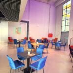 Dedicated desk in Dubai coworking space with personal storage