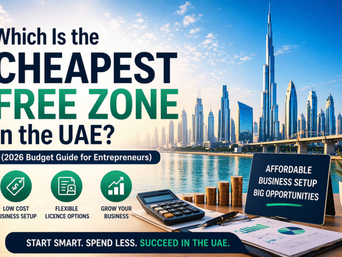 Cheapest free zone in the UAE 2026 guide for entrepreneurs