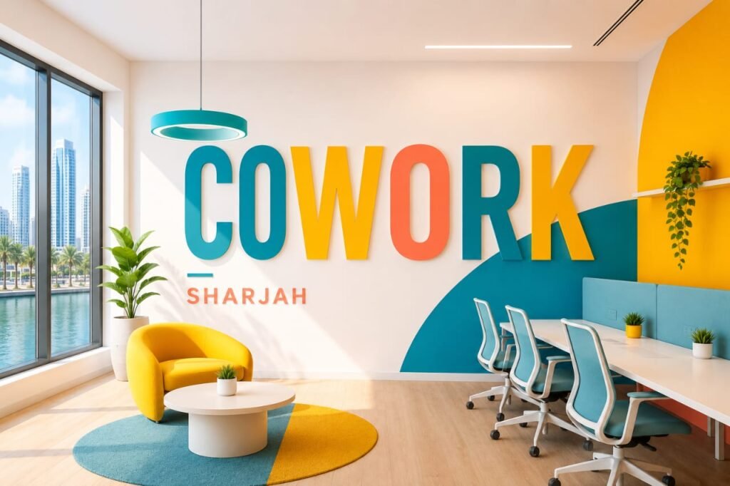 coworking spaces Sharjah affordable shared offices flexible workspaces UAE