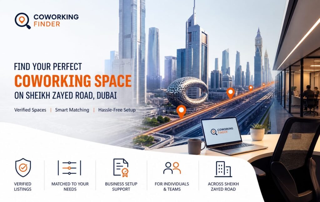 How to choose the right coworking Sheikh Zayed Road Dubai space for business growth and productivity