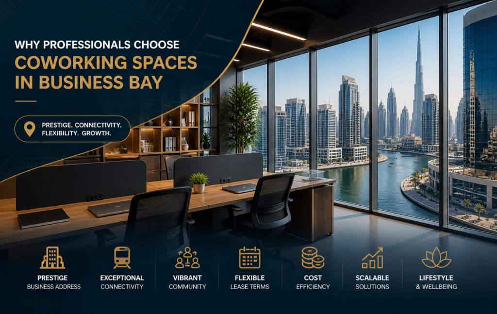 Why Professionals Choose Coworking Spaces in Business Bay for flexible offices and modern workspaces