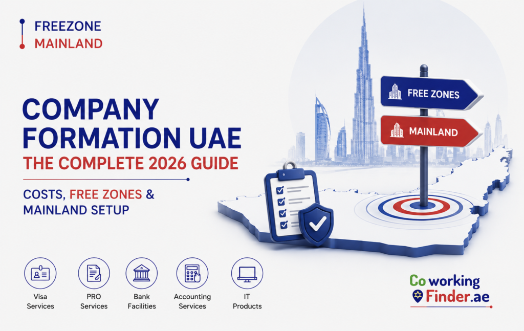 UAE company formation guide 2026 for free zone and mainland business setup
