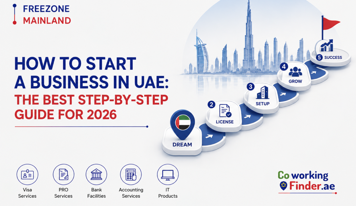 How to start a business in UAE step by step guide 2026